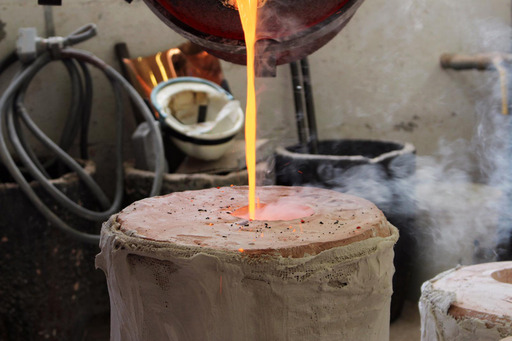 Una mostra in una fonderia artistica - La signora del bello